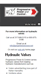 Mobile Screenshot of hydraulic-valves-ppc.com