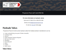 Tablet Screenshot of hydraulic-valves-ppc.com